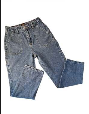 RVCA Women's Hi Grade High-Rise Carpenter Straight Leg Jeans